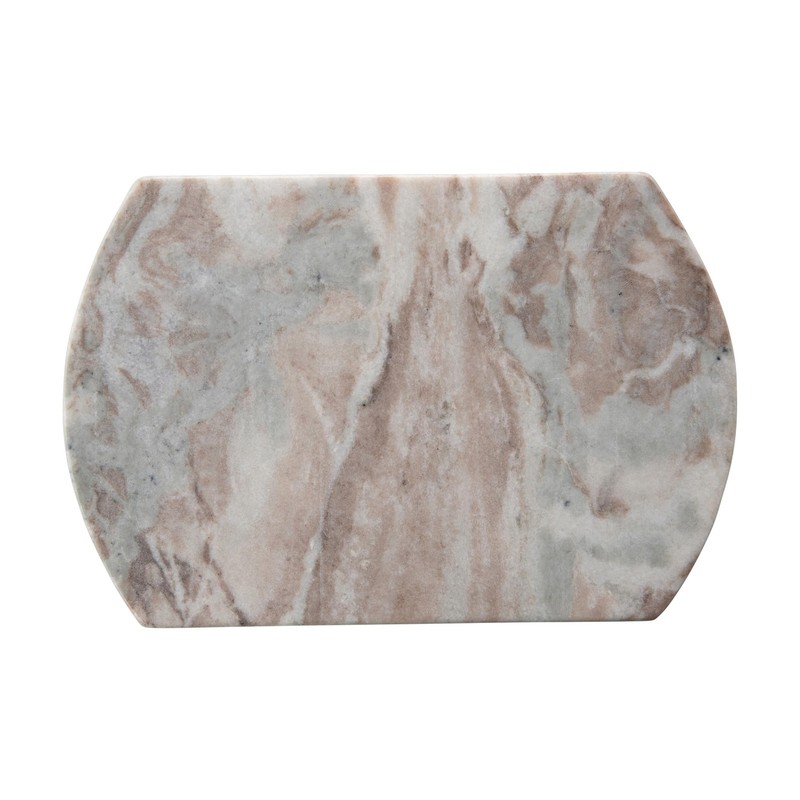Creative Co-Op Long Marble Cutting Board Buff 12 X 8 Df4282 gallery