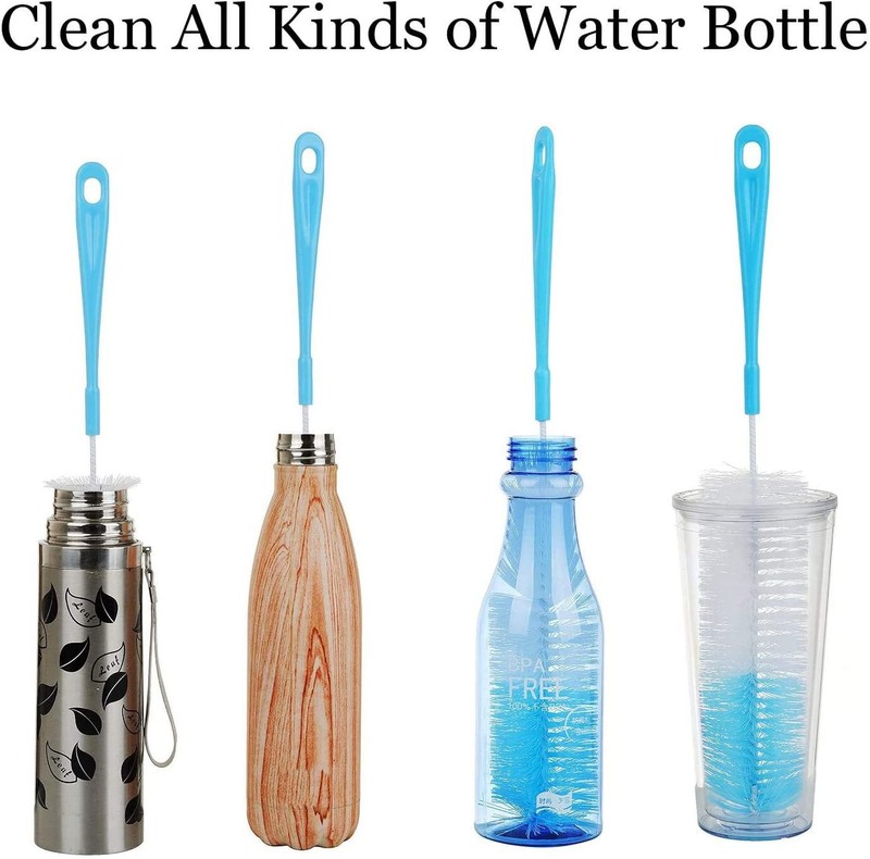 17In Extra Long Bottle Cleaning Brush Cleaner for Washing Narrow Neck Beer/ Wine gallery