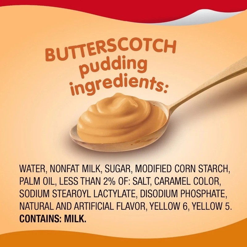 (4 pack) Snack Pack Super Size Butterscotch Pudding, 5.5 oz Pudding Cups,6 Count gallery