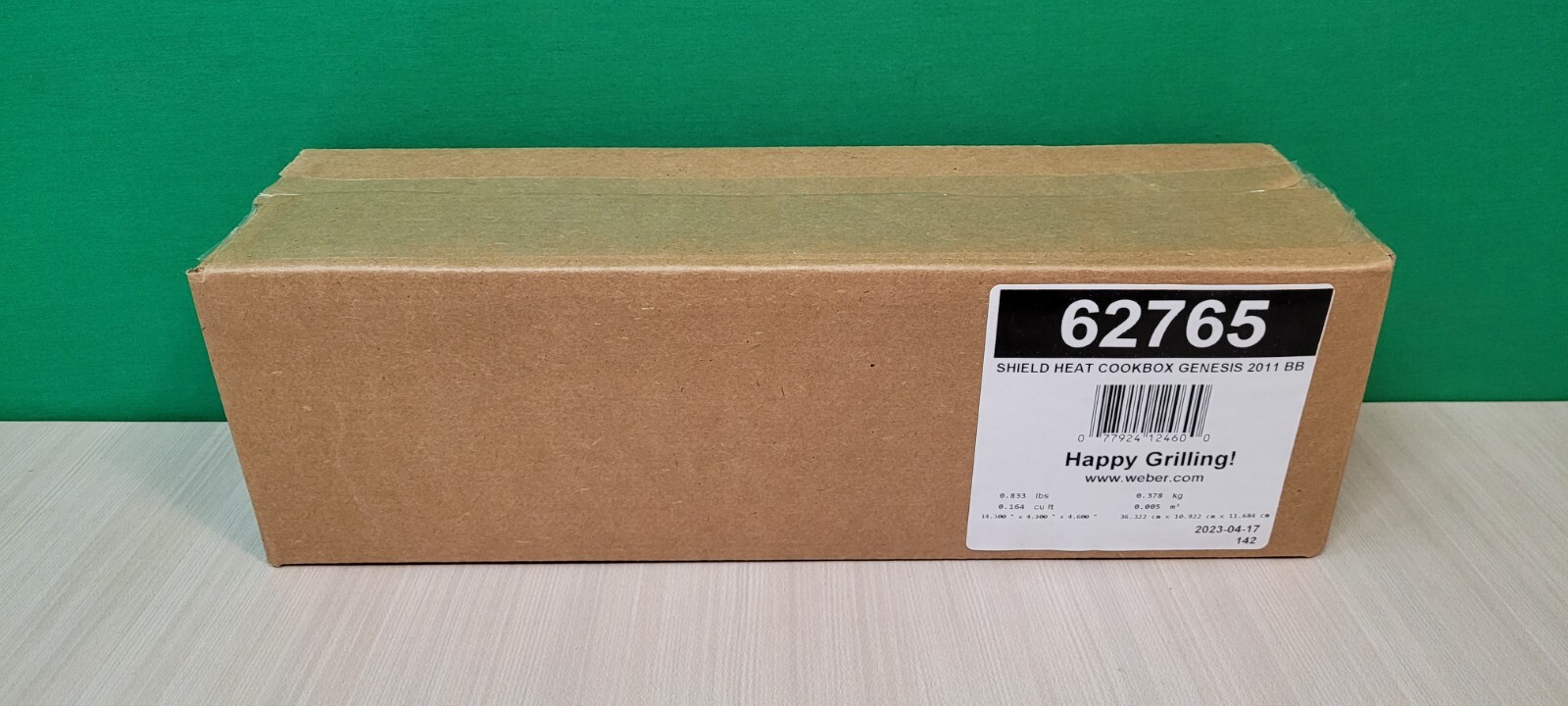 Weber 62765 Heat Shield for Cookbox NEW FREE FAST SHIPPING gallery