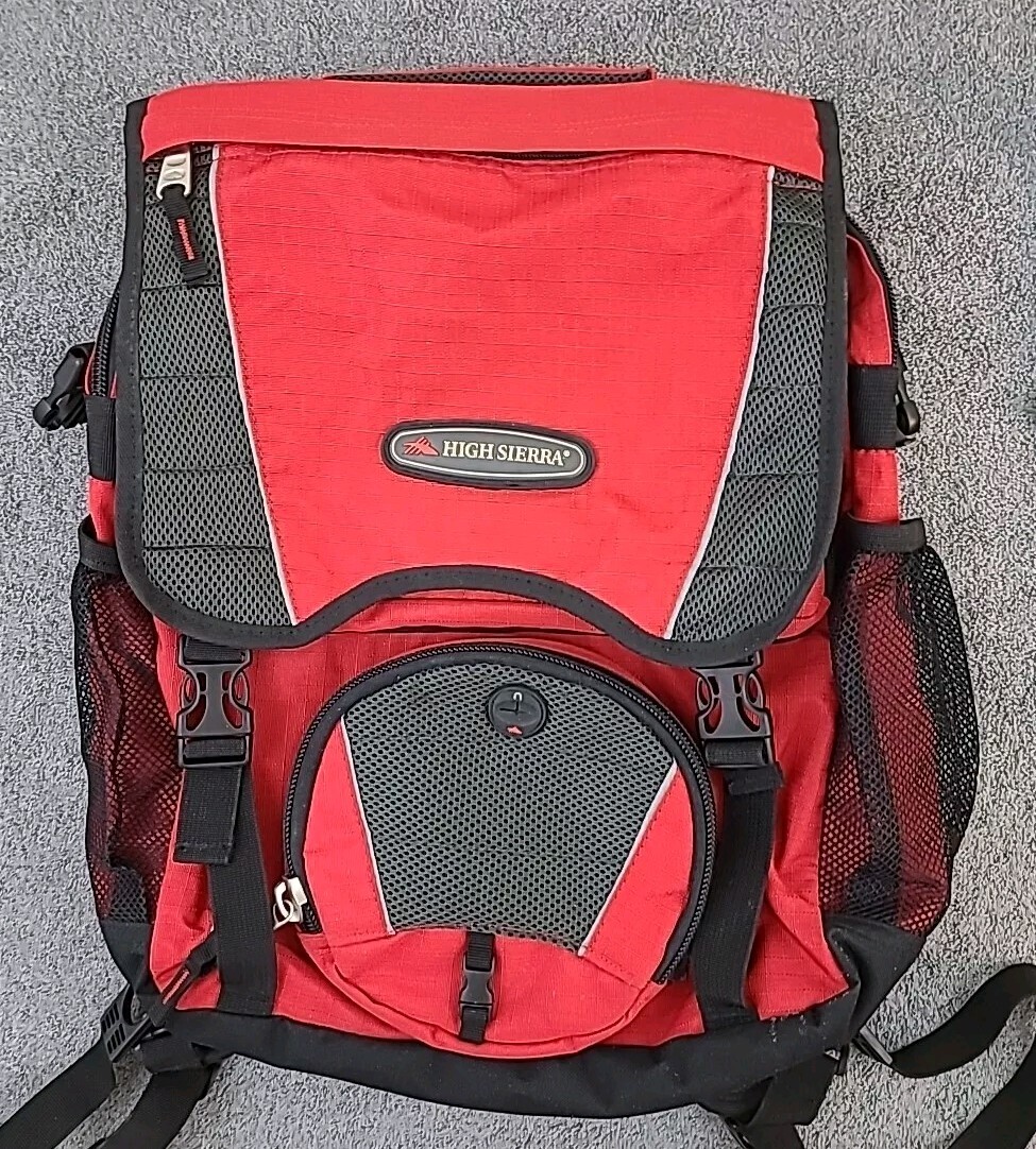 High Sierra Backpack Red