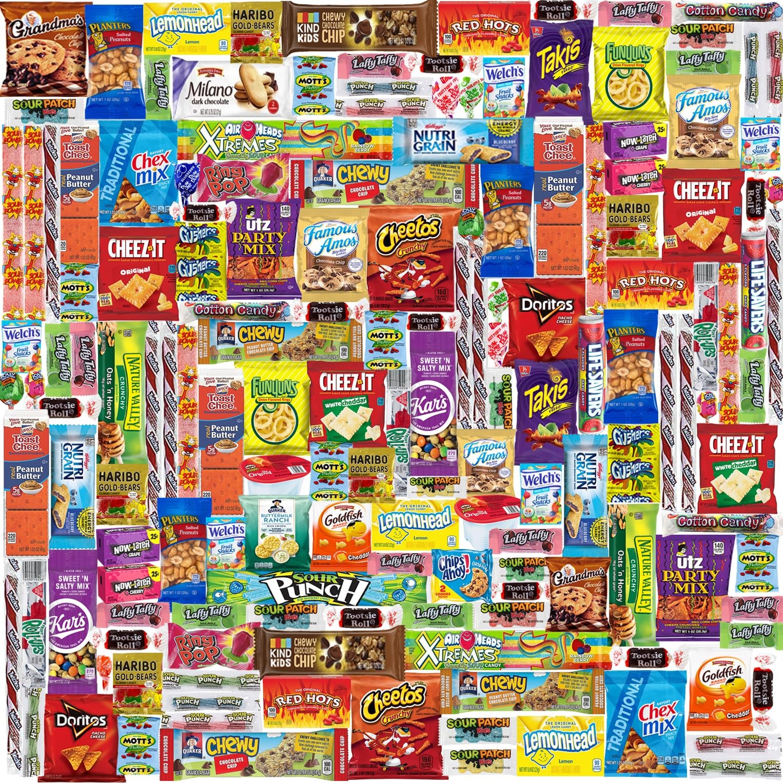 Snack Box Care Package Snacks Variety Pack Gift Chips, Candy, Cookies, Crac... gallery