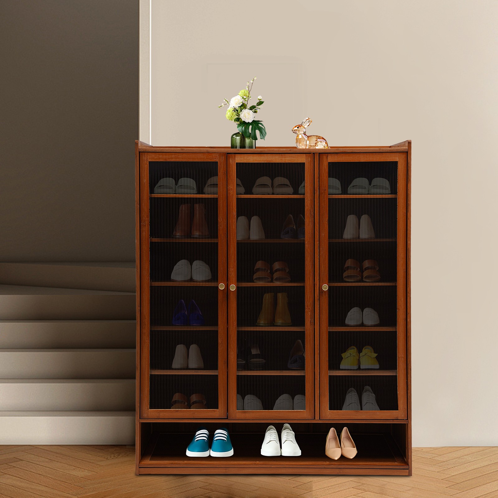 Shoe Cabinet, Freestanding Shoe Rack, Shoe Organiazer gallery