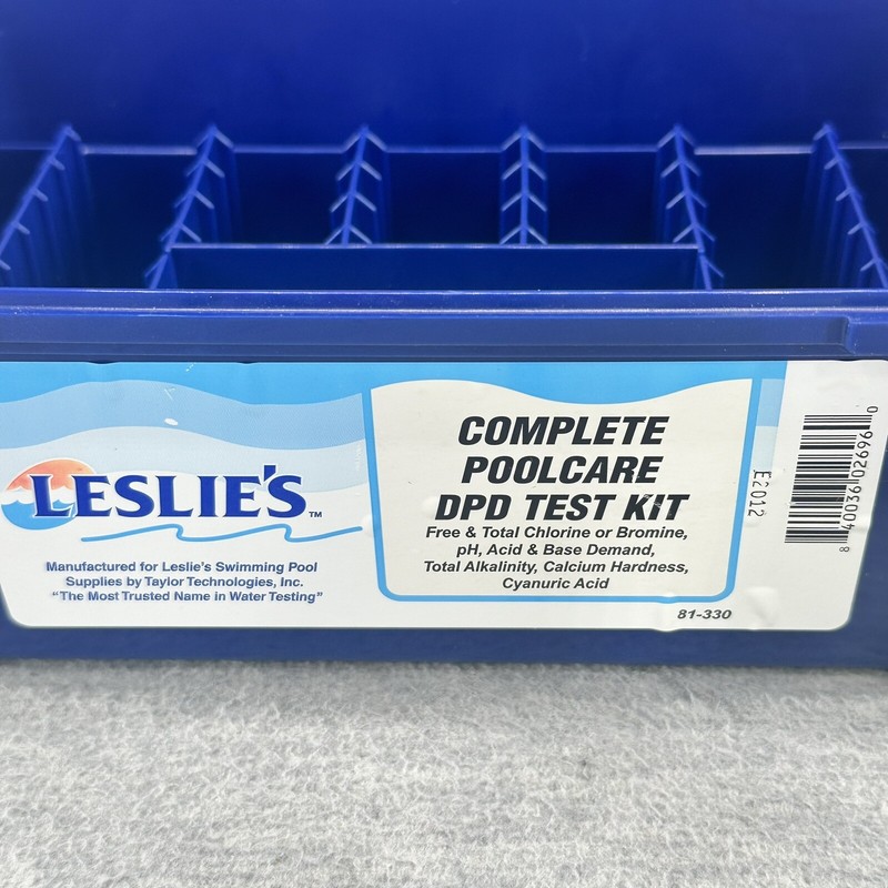 LESLIE'S / TAYLOR - Complete DPD Poolcare Test Kit E2012 (C) gallery