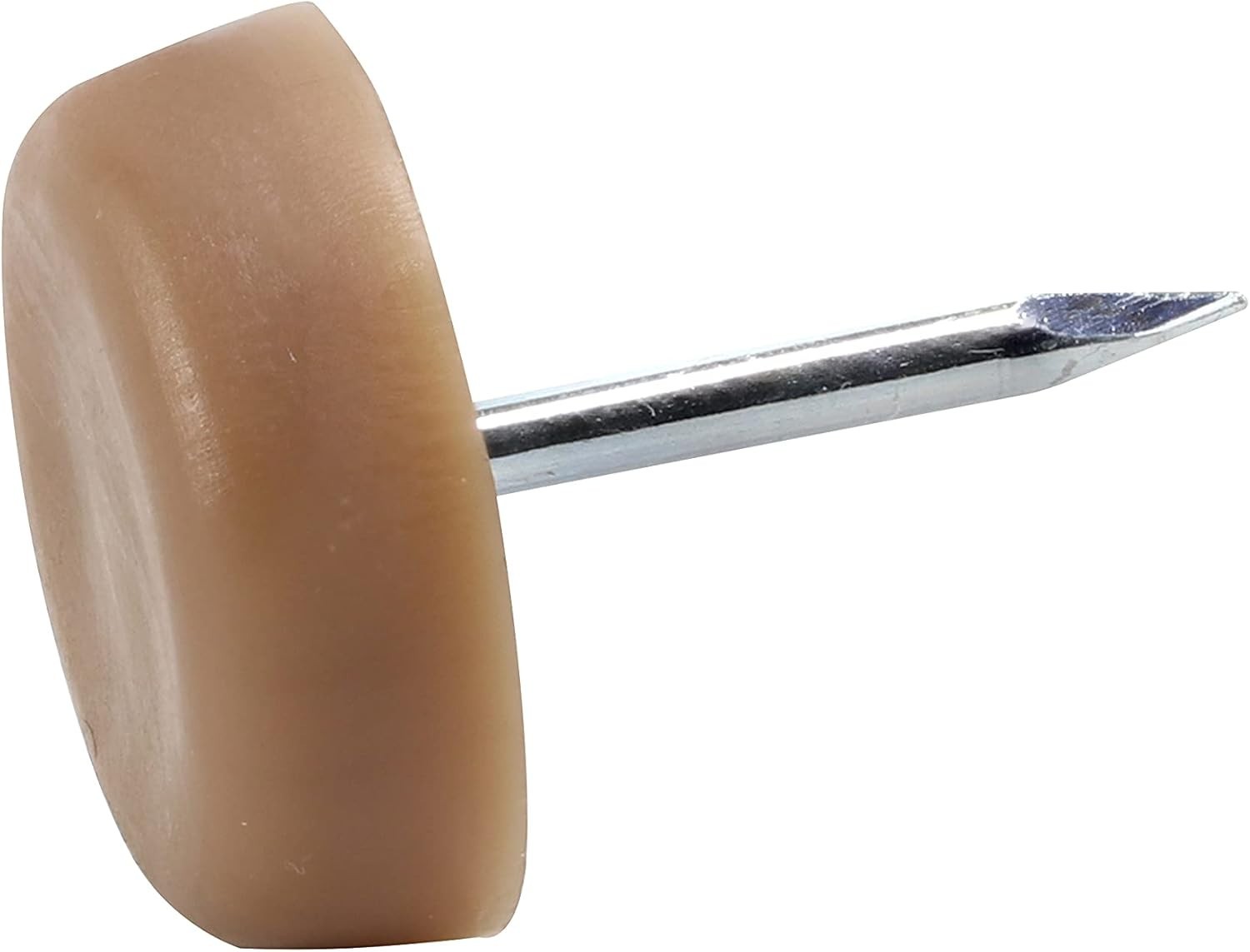 25 Pack Hardware 3/4″ (19mm) Standard Nail On Furniture Glides in Brown Colo... gallery