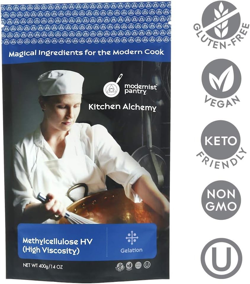 Pure Methylcellulose - High Viscosity ⊘ Non-GMO Vegan OU Kosher Certified - gallery