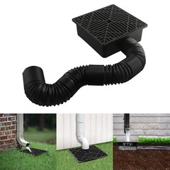 Low Profile Catch Basin Drain Kit For Catch Basin 9.05??9.05in Underground Water