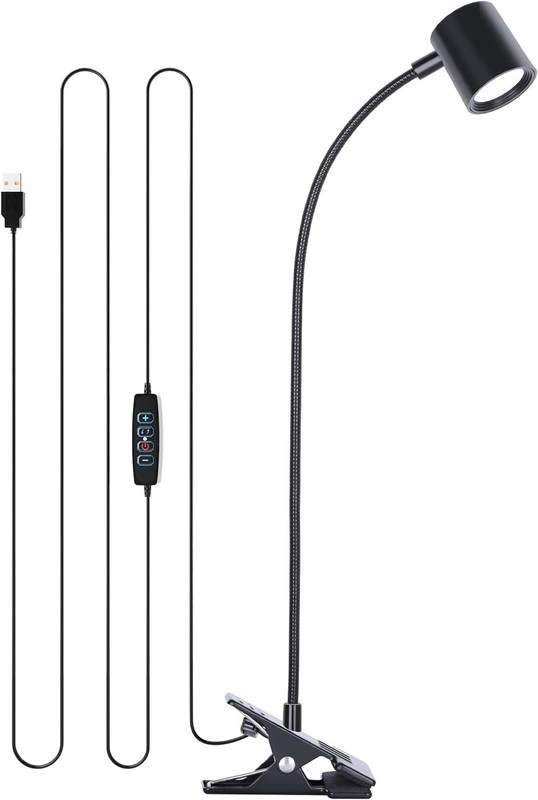 Highly Efficient LED Reading Light with 360° Flexibility & Eye Protection gallery