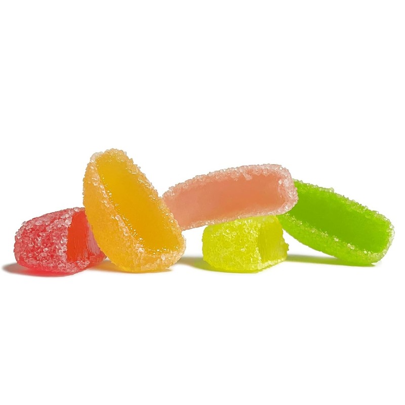 Sunkist Fruit Gems Soft Candy Assorted Natural Flavors 0.5lb | Free Shipping! gallery
