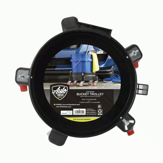 5 Wheel with Lockable Casters, Auto Drive 12-inch Heavy Duty Plastic Garage gallery