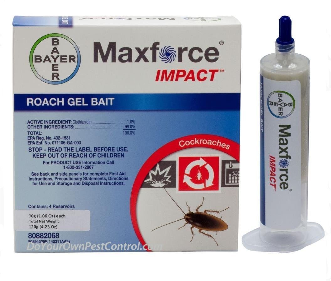 Bayer Maxforce Impact 30 gram Roach Gel Bait *** MAKE A STRONG IMPACT *** gallery