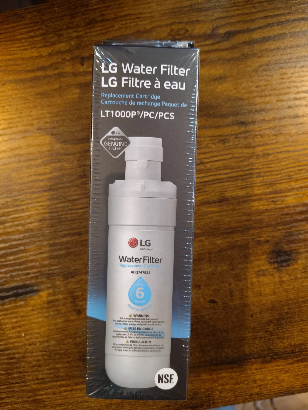 LG Water Filter Replacement Cartridge, LT1000P/PC/PCS, NSF Certified gallery