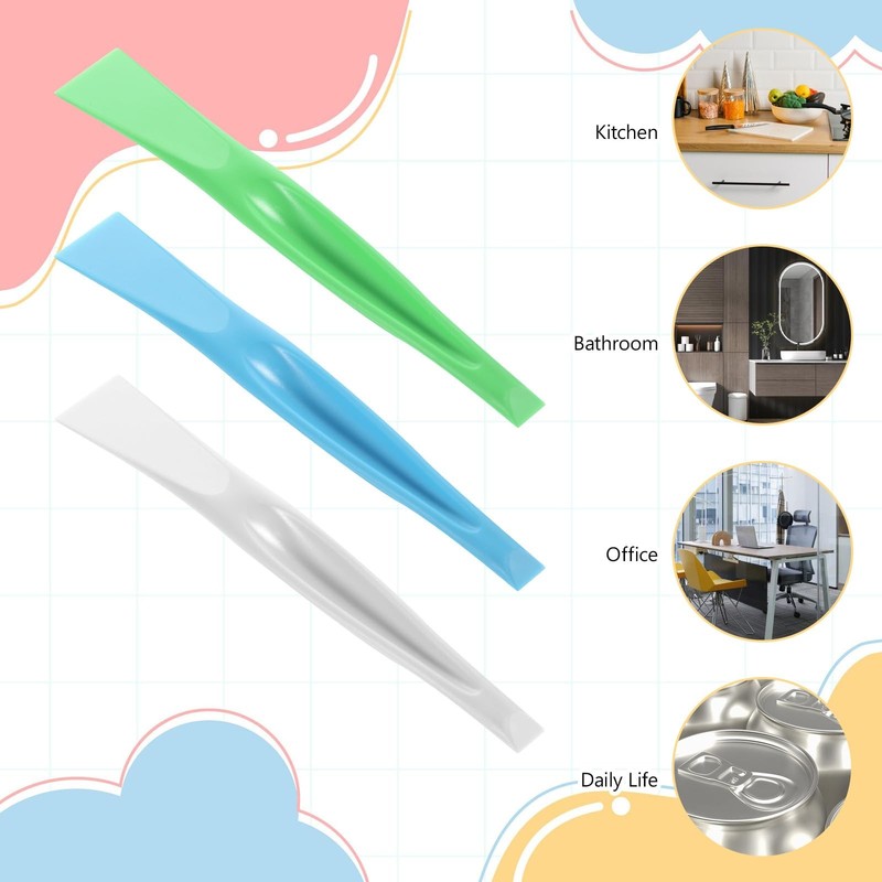 3 PCS Plastic Scraper Tool, Multi-purpose Scrapers Non Scratch,... gallery