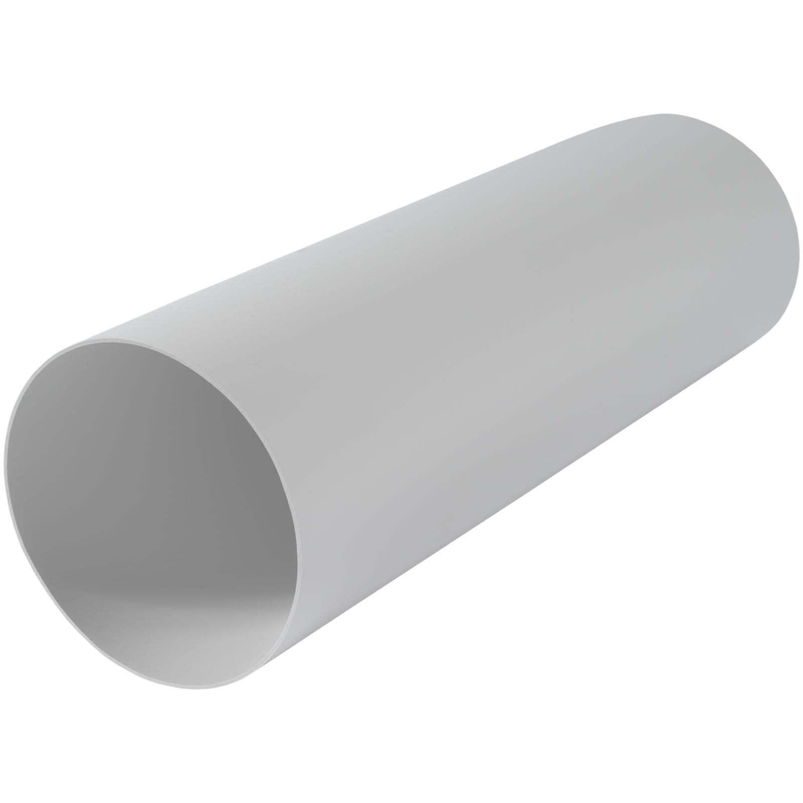 4-inch Round Straight Plastic Ventilation Duct 12-inch Long Rigid Pipe gallery
