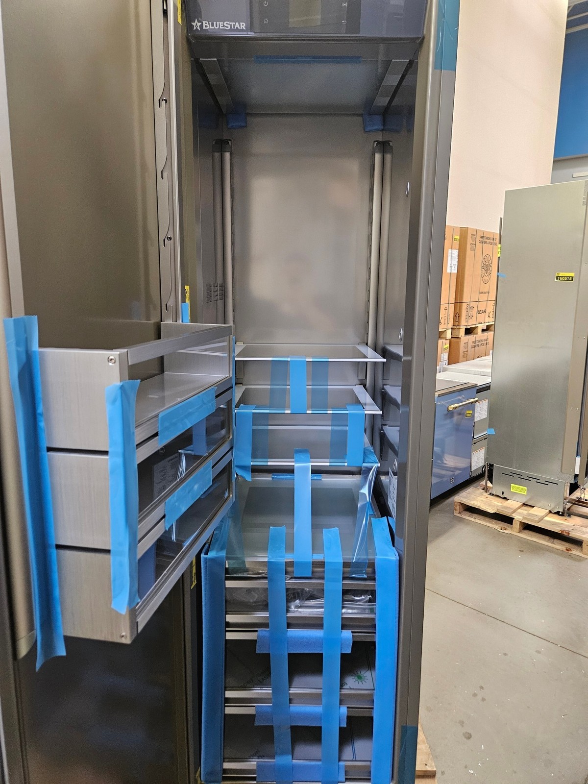 Blue Star BIRP24L0 24" Panel Ready Left Hinge Column Refrigerator NOB #160519 gallery