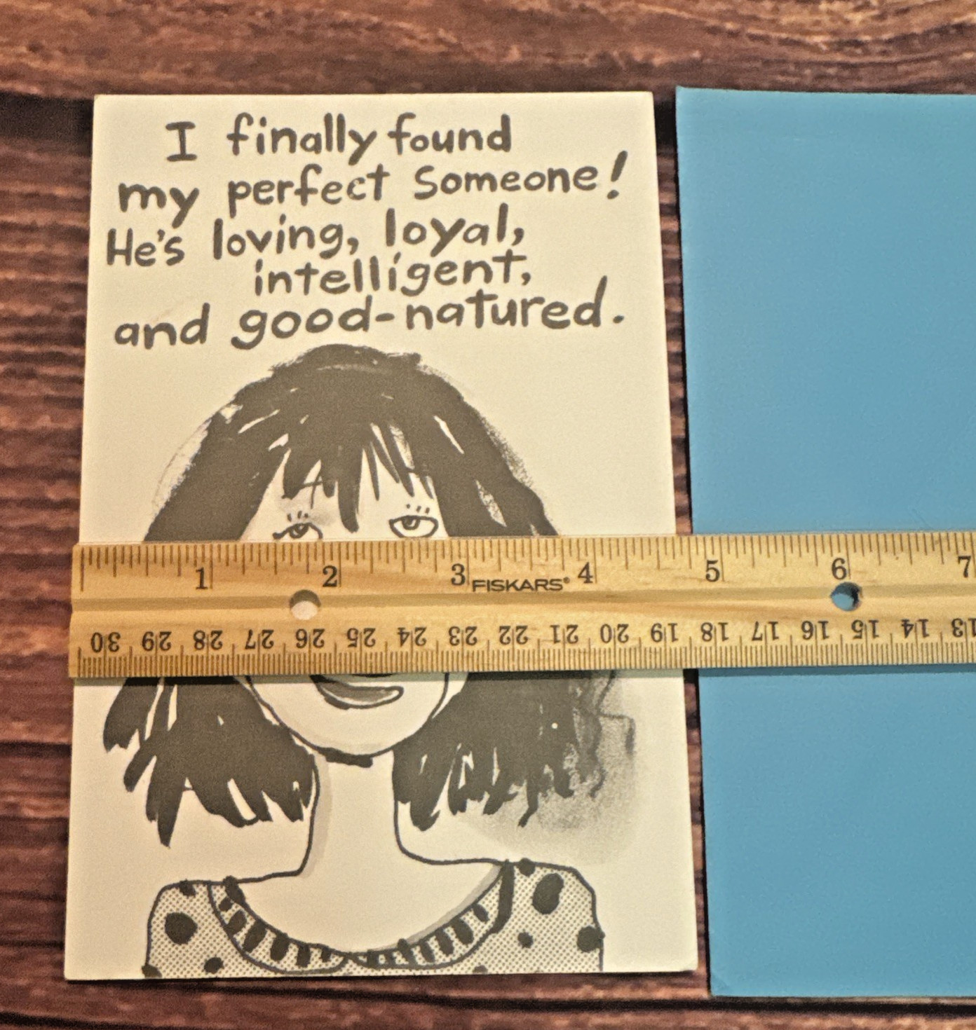 78th Street Forget Me Not Greeting Card " I finally found My perfect Someone!" gallery