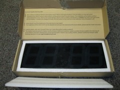 CHKOSDA Digital LED Wall Clock, NEW open box