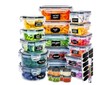 Plastic Food Storage Container Set - 50 Pc gallery