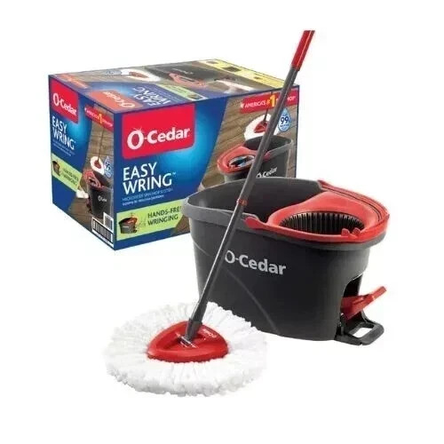 O-Cedar EasyWring Spin Mop & Bucket System gallery