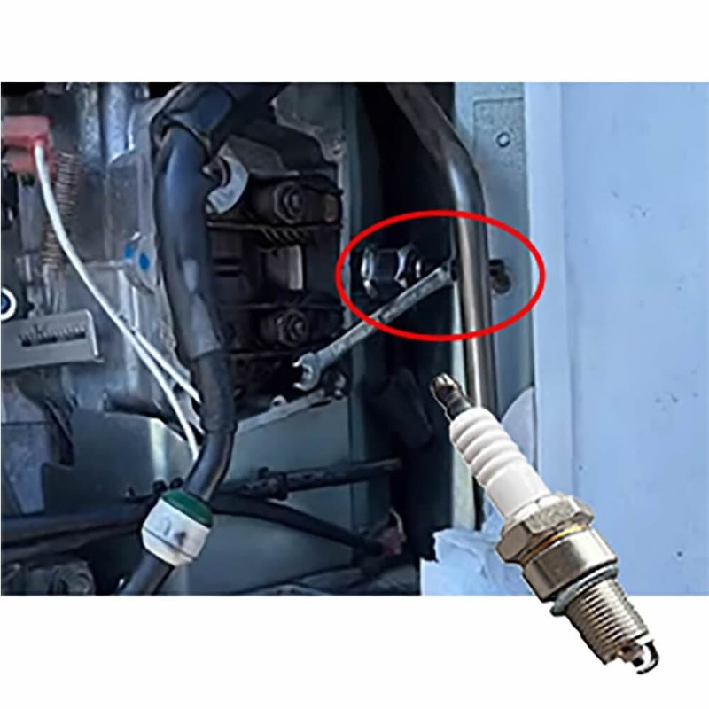 F6TC SPARK PLUG FOR GENERATORS LAWNMOWERS Stens 131-047 N9YC (2-Pack) gallery