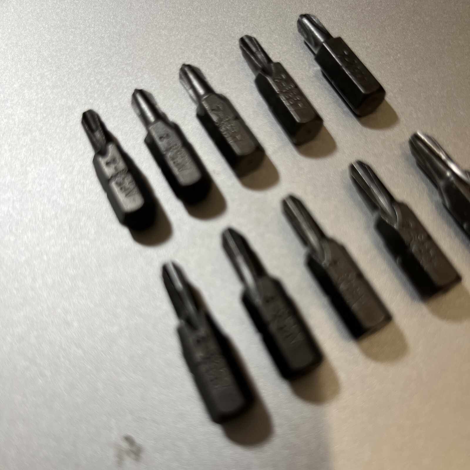 10 PIECE APEX # 446-2, PHILLIPS #2 HEX SHANK BIT, 1/4" X 1" ( NEW ) gallery