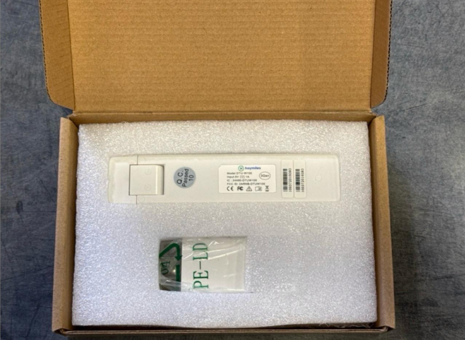 Hoymiles DTU-W100 (3G) SEU.HM Data Transfer Unit Solar Monitoring NEW gallery