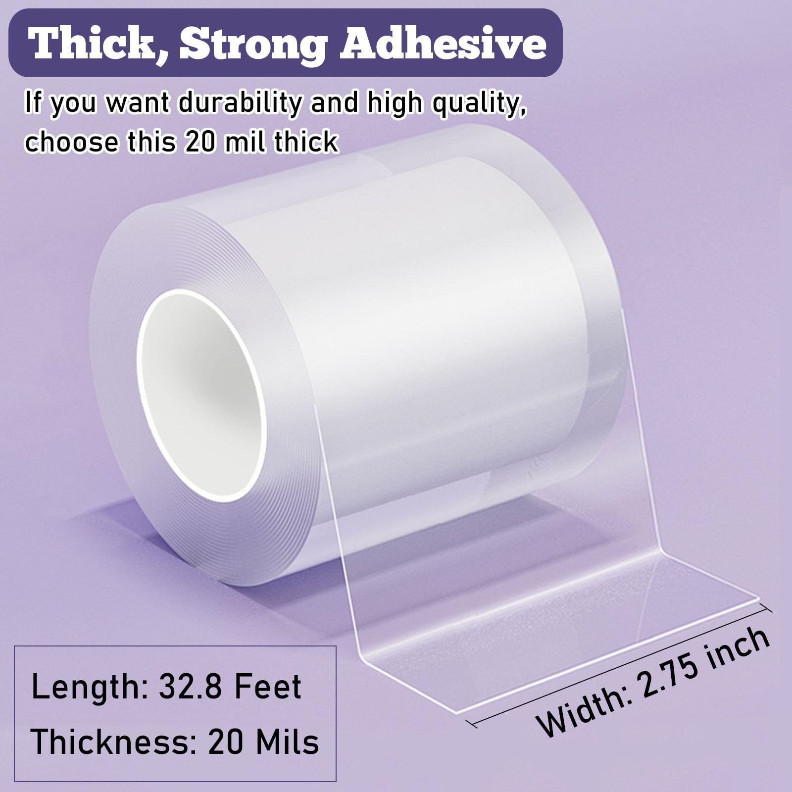 Transparent Window Sealing Tape,2.75 Inch x 32.8 FT,Window Insulation for Win... gallery