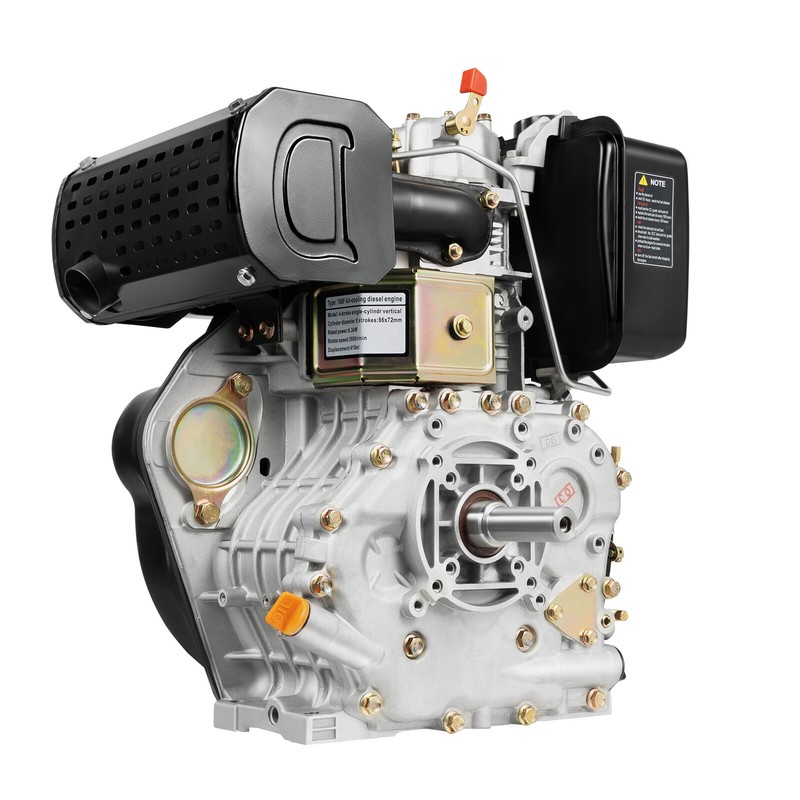 186F 10HP Engine 4Stroke Single Cylinder 406CC Forced Air Cooling Machine gallery