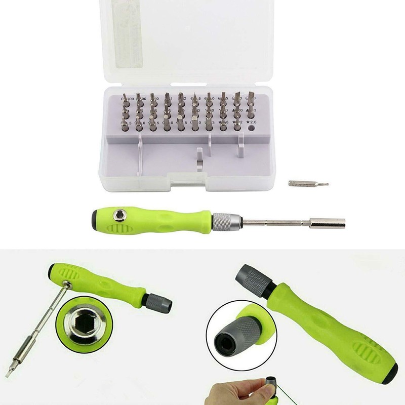 Precision Screwdriver Set 32 in 1 mini magnetic Screwdriver Set maintenance HO gallery