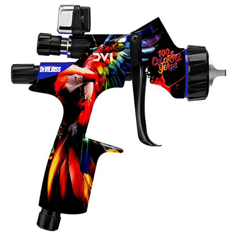 DeVilbiss 905752 Scarlet Macaw Limited Edition Spray Gun gallery