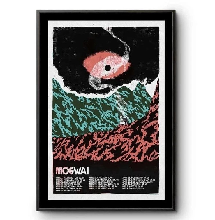 Mogwai April & May Tour 2025 Poster gallery