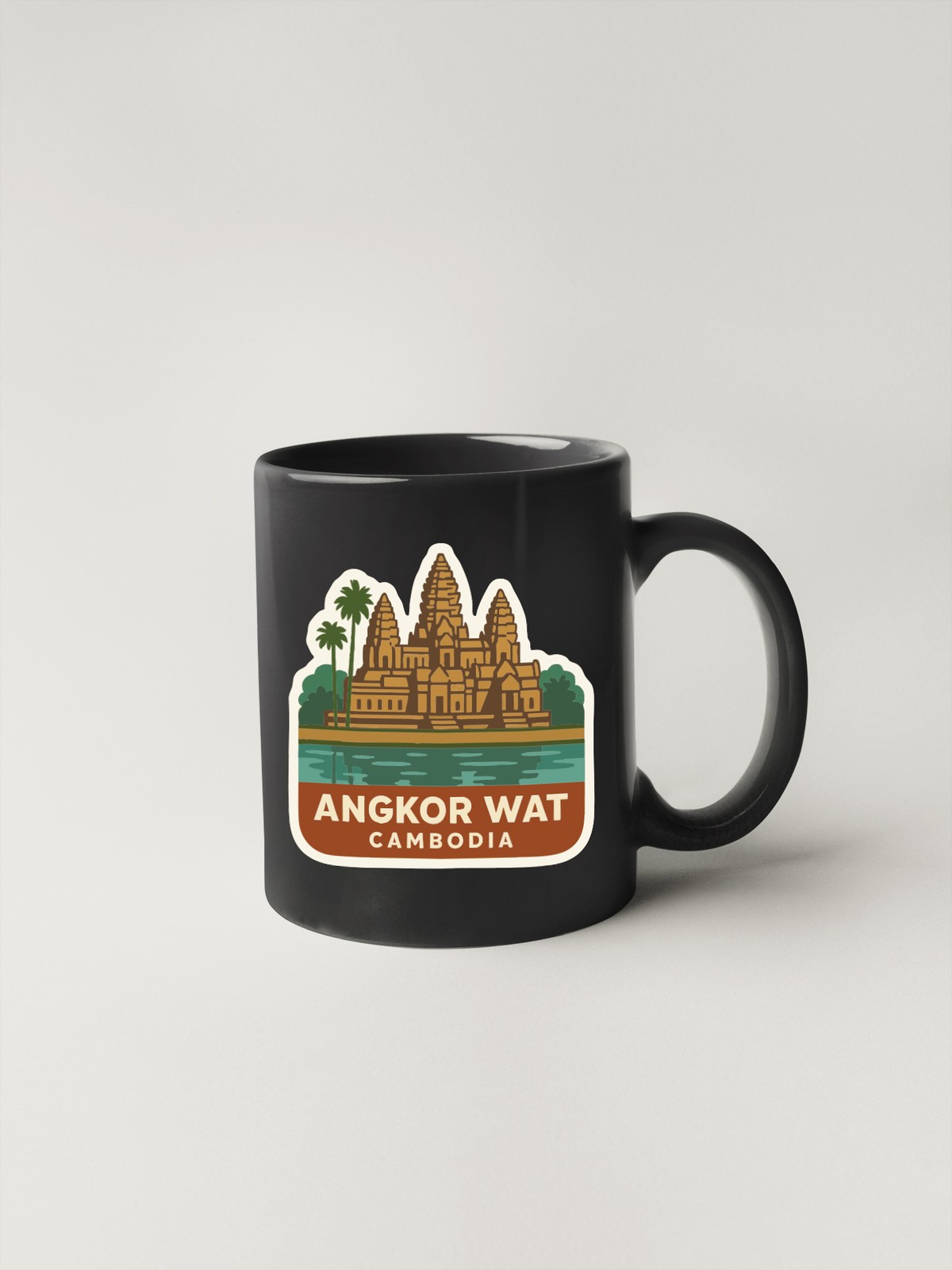 Angkor Wat Cambodia Sticker Decal Vinyl Die-Cut Symbolic Landmark Design gallery
