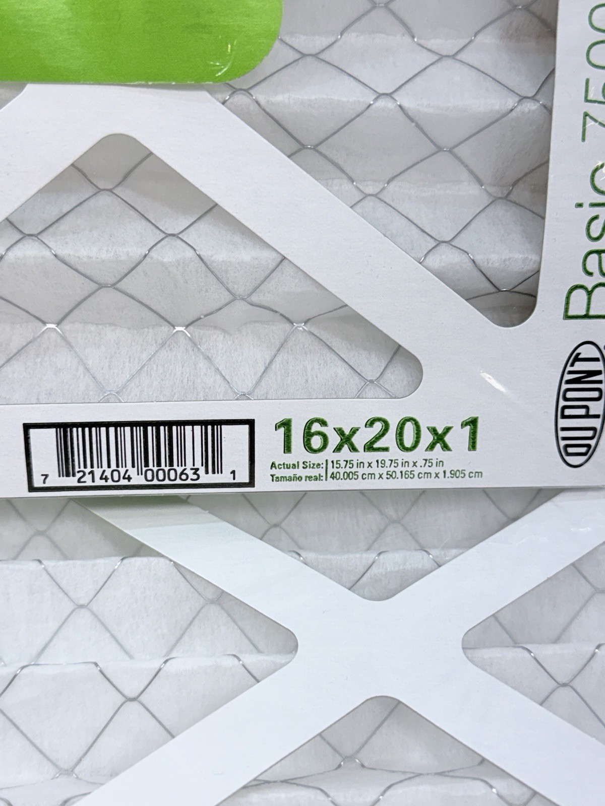 8 DuPont Basic Allergen 7500 Air Filters 16 x 20 x 1 Merv 8 Up To 3 Months Each gallery