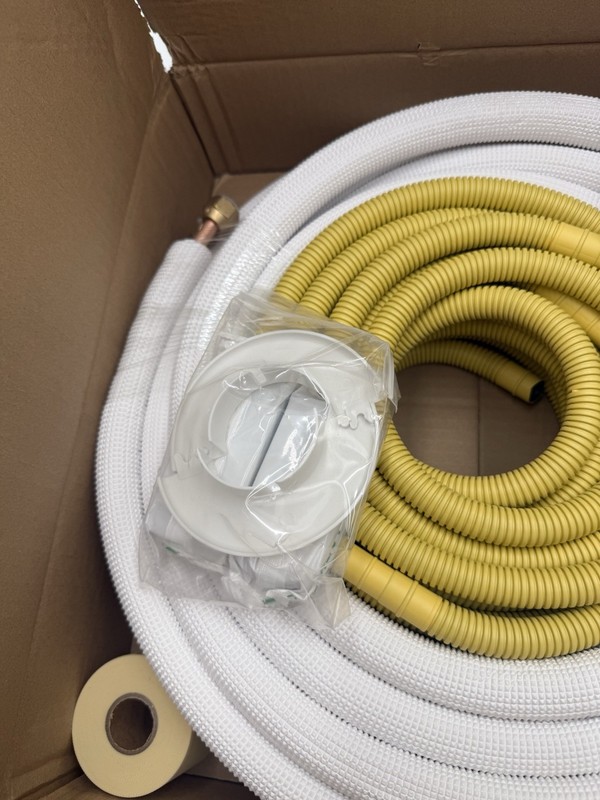 Findmall Mini Split Heat Pump Install Kit 1/4" & 3/8" Copper Line 25 FT Kit gallery