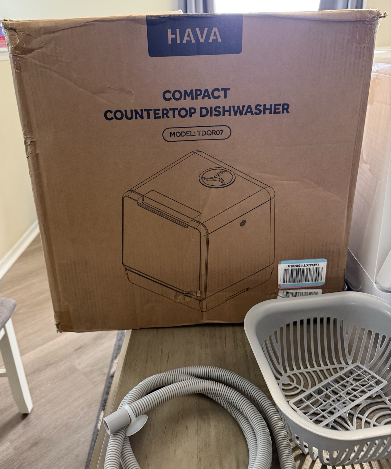 HAVA 8 Wash Programs Portable Dishwasher 5L Water Tank Child Lock Delayed Start gallery