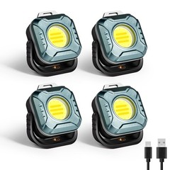 Rechargeable Work Light Mini, 500 Lumens 1200 mAh Magnetic Led Portable Lamp,…