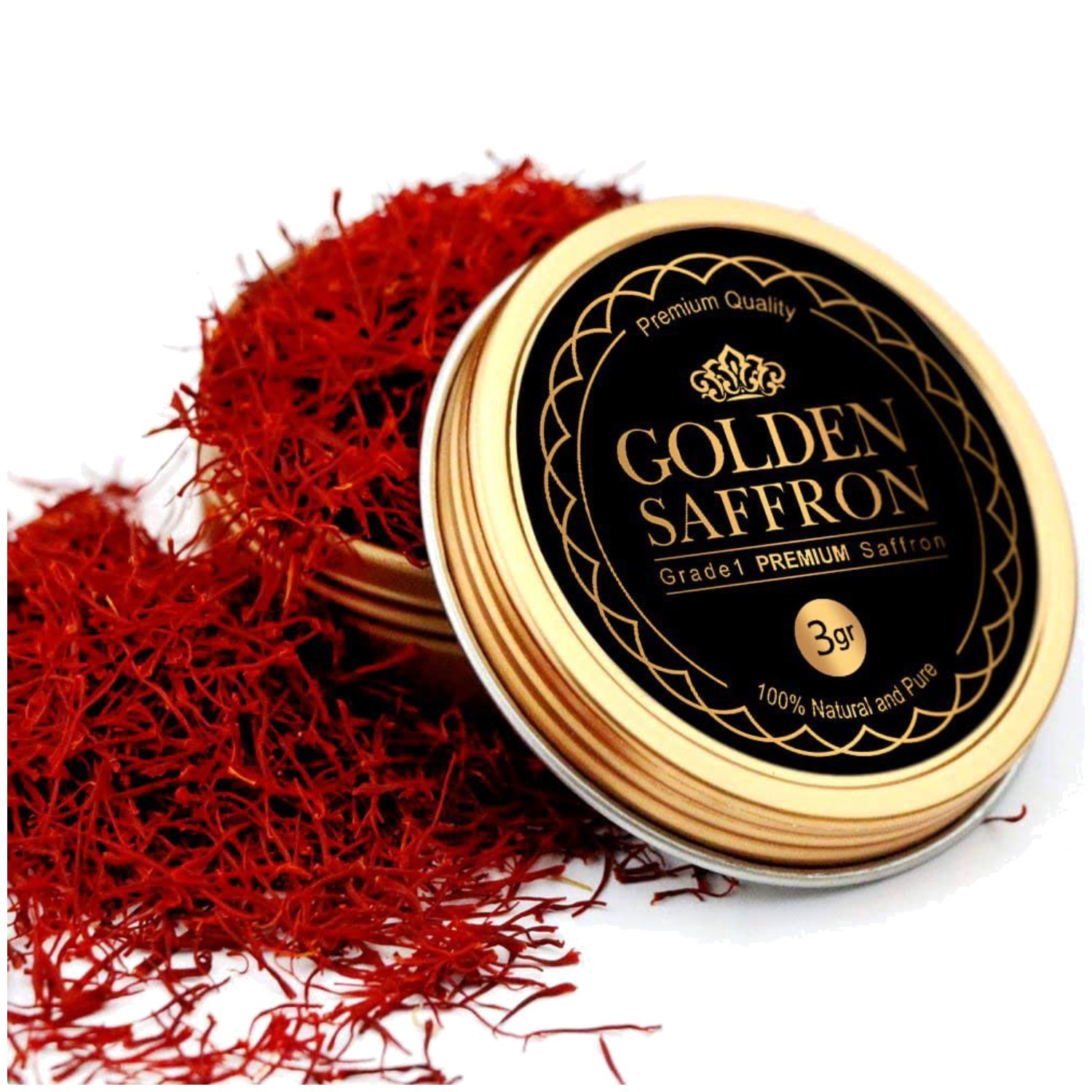 Finest Pure Red Saffron Threads for Tea & Risotto gallery
