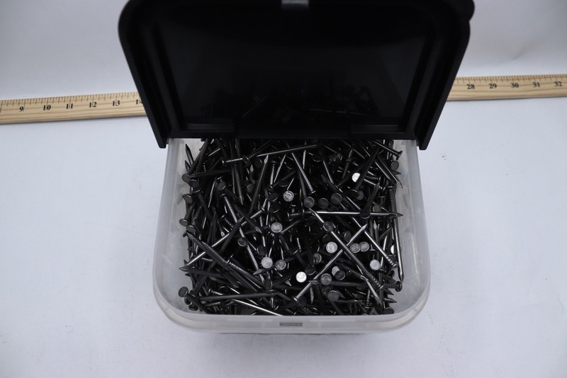 (Approx 630-Pk) Grip Rite Common Nails Smooth Shank Bright 10D x 3" 10C10BK gallery