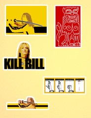 Kill Bill 2000’s 5pc Sticker Pack