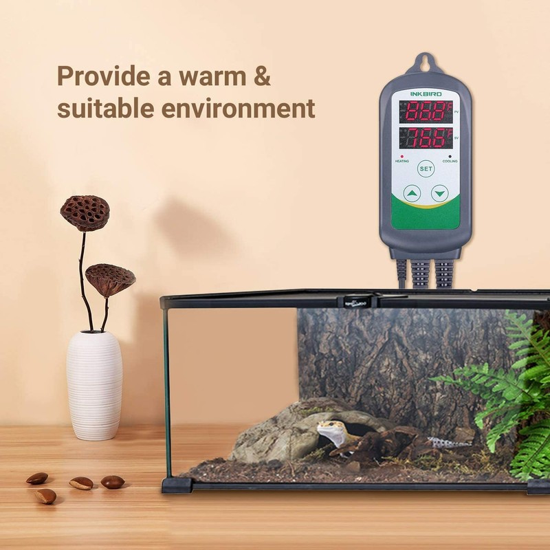 Inkbird Temperature Humidity Controller WiFi 2.4G Thermostat Outlets Humidistat gallery