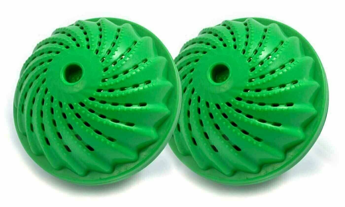 Eco Friendly Reusable Laundry Balls, Detergent-Free Natural Wash Ball--2 pack, gallery