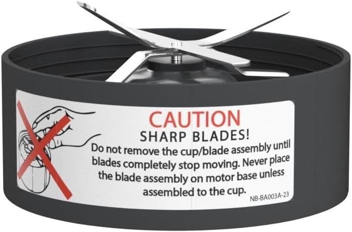 For NutriBullet 900W & 600W: 2-Pack Replacement Cross Blades with Seals gallery