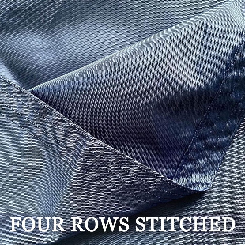 Embroidered Navy Emblem Flag Double Sided 3x5 Outdoor- 300D Heavy Duty Nylon-... gallery