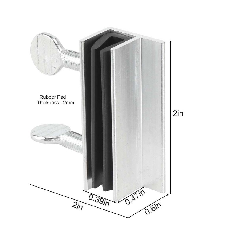 6x Sliding Window Locks Easy Installation High Security Home Lock Thumbscrews gallery