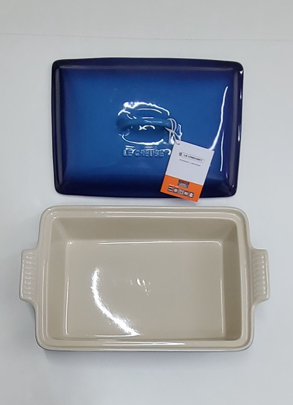 Le Creuset Rectangular Casserole With Lid 4 Qt Azure Blue gallery
