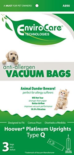 EnviroCare Replacement Allergen Filtration Vacuum Cleaner Dust Bags Made to f... gallery