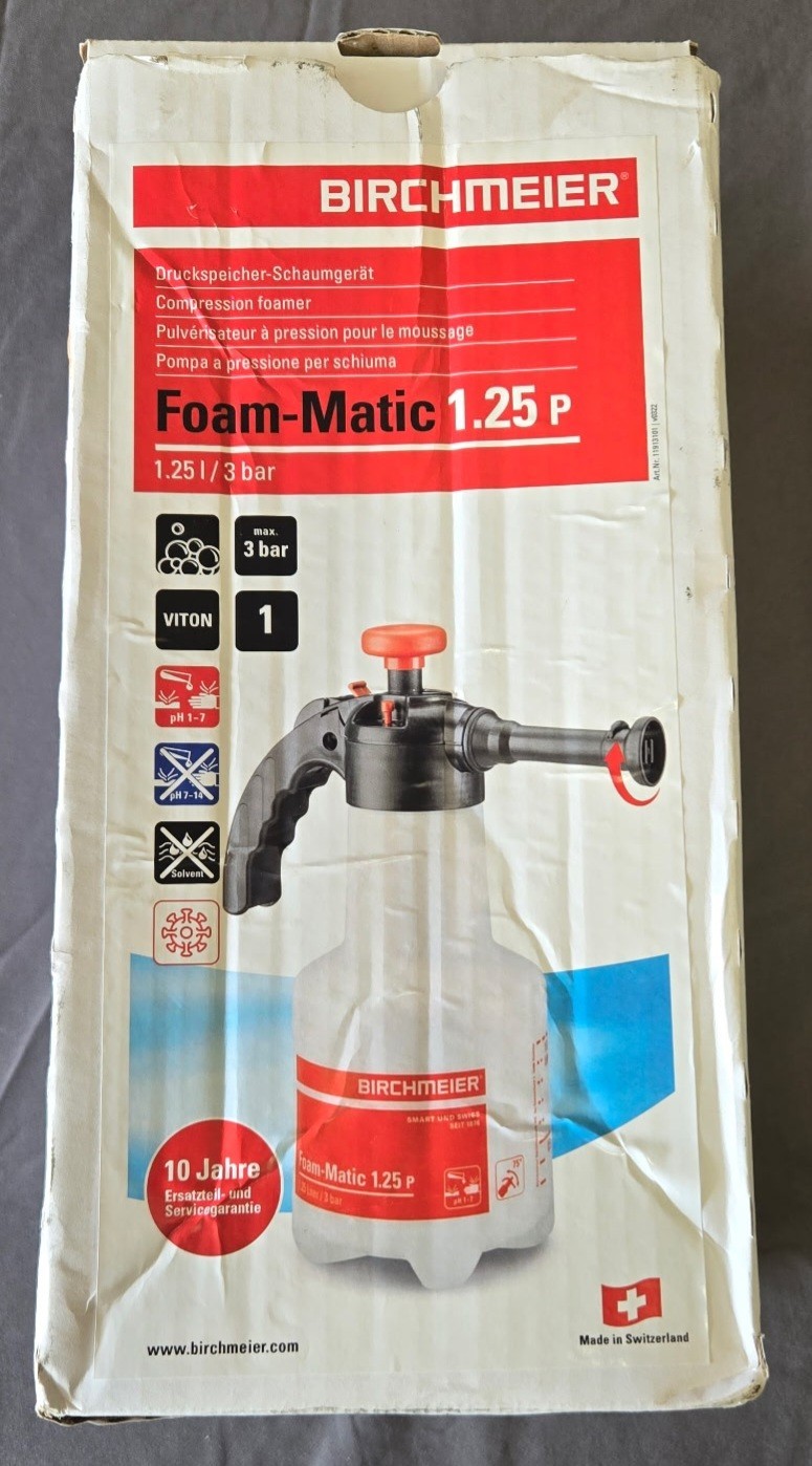 Birchmeier Foam-Matic 1.25 P Handheld Foam Sprayer 1.25L 3 Bar 11976501 gallery