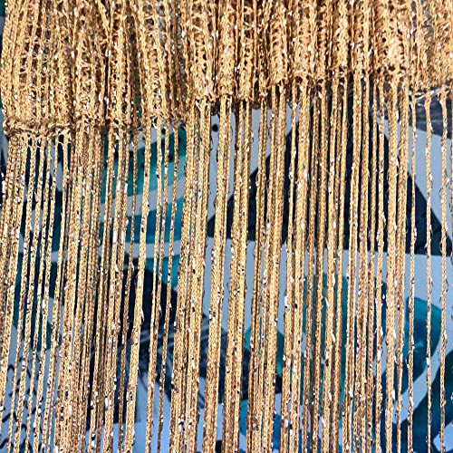 39x79 Inch Beaded Curtains, 2 Pack - Hippie Decor for Doorways, Closets, Room gallery