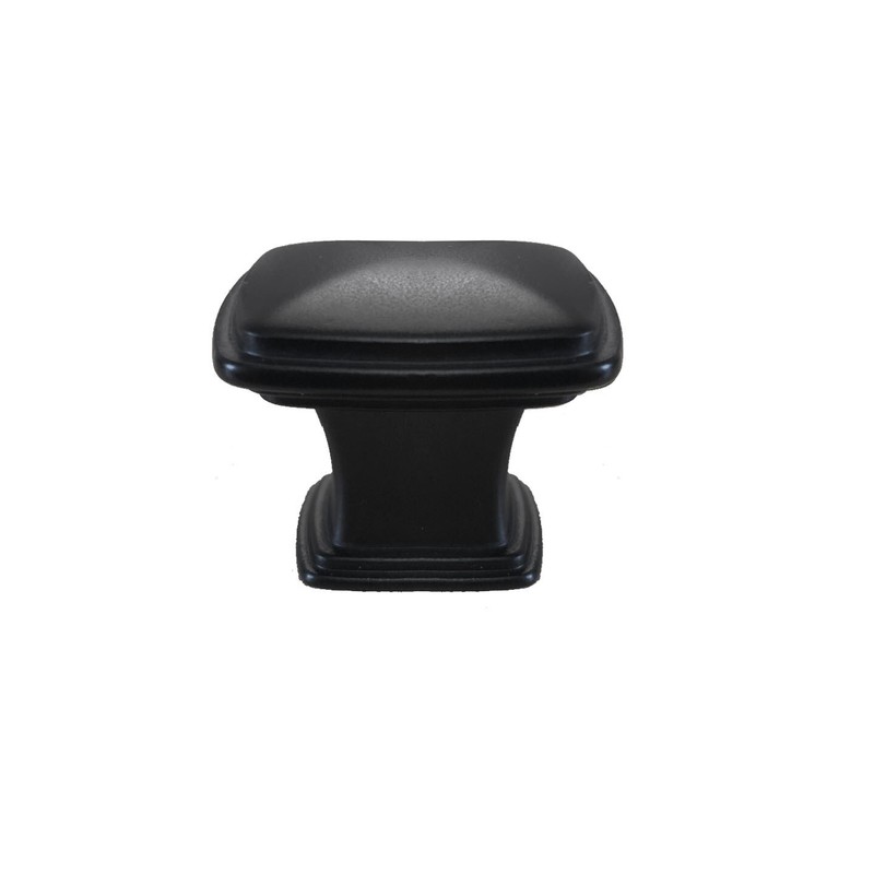 Cabinet Knobs Matte Black Square Modern Transitional Kitchen Drawer Pulls gallery