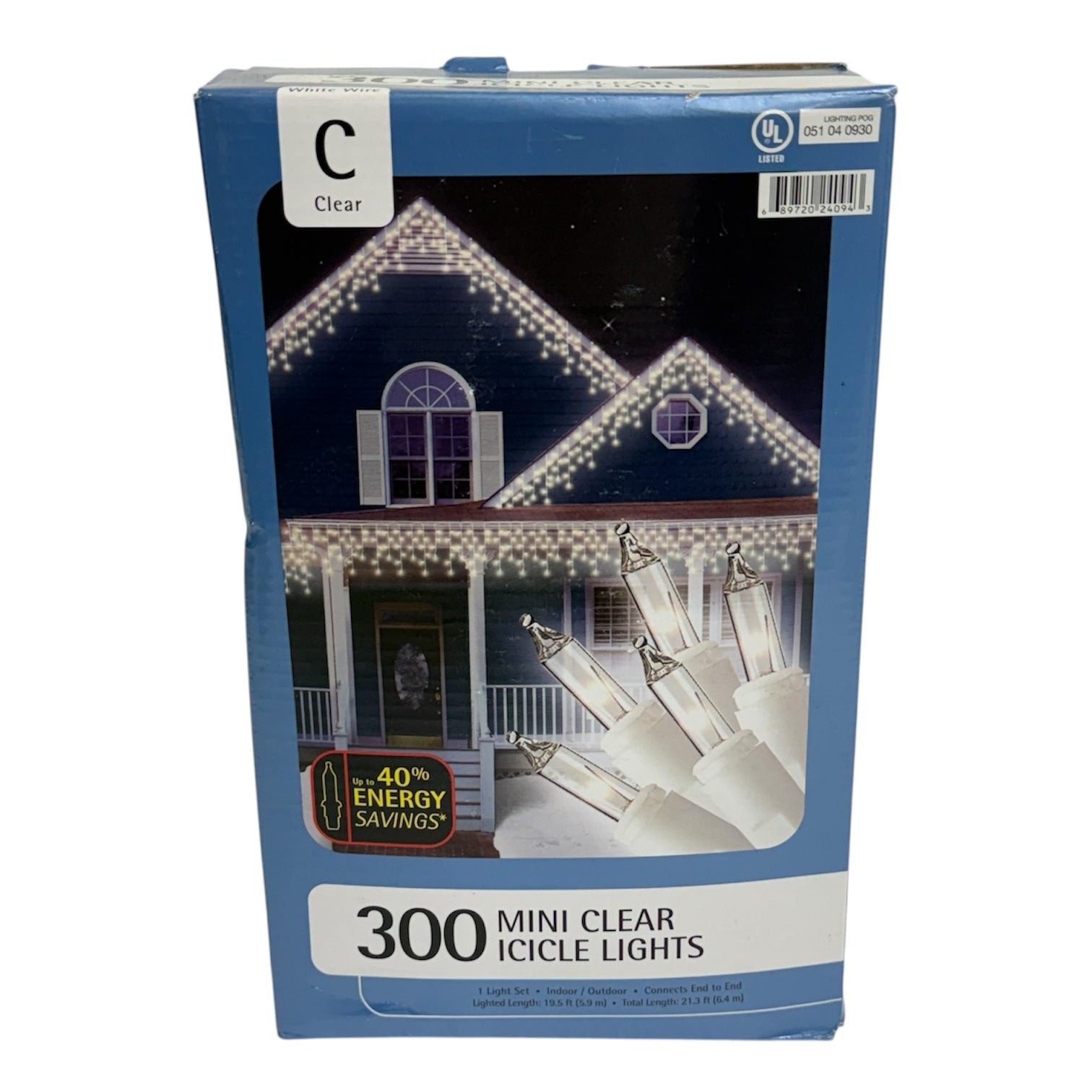 Target 300 Mini Clear Icicle Lights gallery